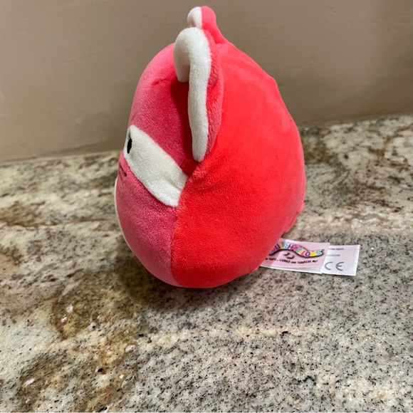 Squishmallow FIFI the Fox Coral Pink  Retired Mini  2017 - Picture 2 of 10